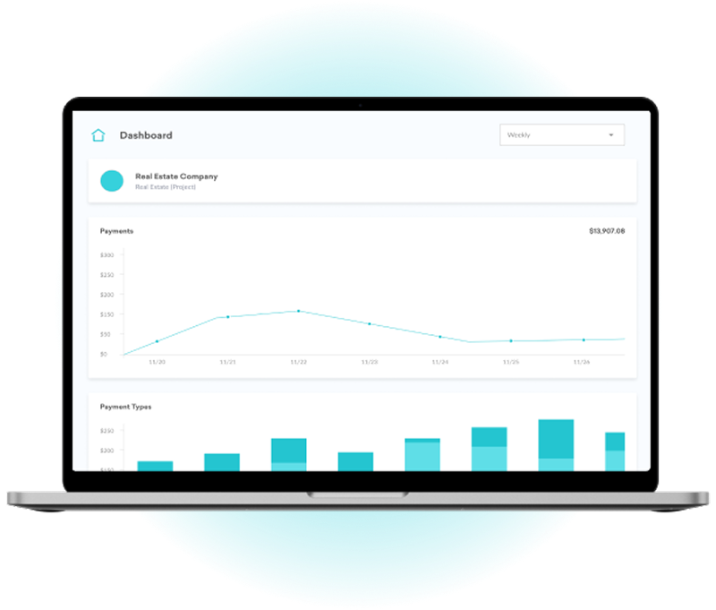 Aqwire Enterprise Dashboard overview